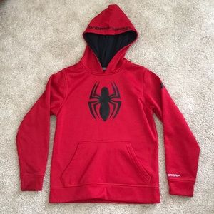 Youth Spider-Man Under Armour sweatshirt